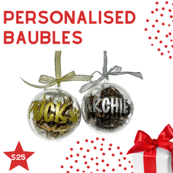 Personalised Christmas Bauble