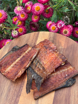 Salmon pieces