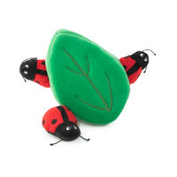 Zippy Burrow - Ladybugs in leaf